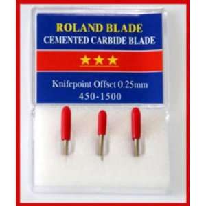 Pack 60 Degree Roland Type Cemented Carbide Blade Set  