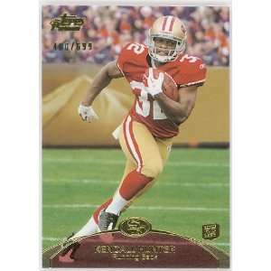  Kendall Hunter 2011 Topps Prime Rookie Serial #400/699 