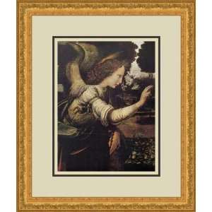   Annunciation) by Leonardo da Vinci   Framed Artwork