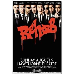  Rehab Poster   Concert Flyer   Hawthorne