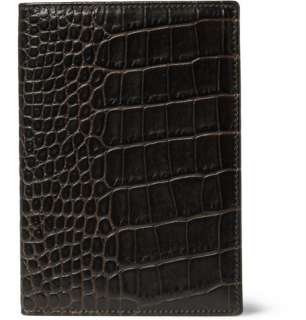    Passport covers  Crocodile Embossed Leather Passport Cover