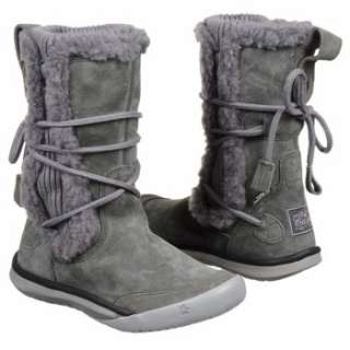 Womens Cushe It Boot Cuff WP Grey Suede Shoes 