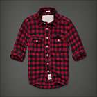 Abercrombie & Fitch mens Mount Covin Flannel shirt   Large   buffalo 