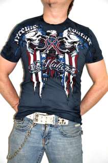 XTREME COUTURE SKULL PATRIOT randy couture T SHIRT  