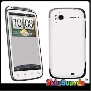 WHITE Decal Skin To Cover Your HTC Sensation 4G Case  