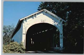 Postcard~Lewis Creek Covered Bridge..Indiana/IN  