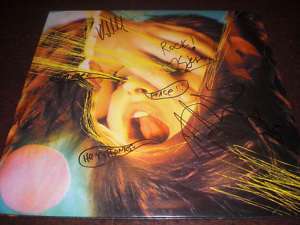 SIGNED AUTOGRAPHED THE FLAMING LIPS VINYL LP ALL4 A  