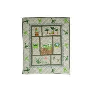  Prince Frog, Crib Quilt 36 X 46 In.