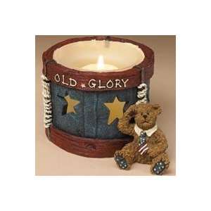  Bear Stars and Stripes Forever Votive Holder by Boyds Bears Home
