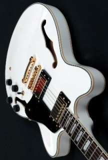 Agile AS 820 White Wide Semi Hollow Guitar new  