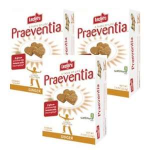 Praeventia Ginger Cookies   3 Boxes  Grocery & Gourmet 