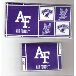   Checkbook Cover Debit Set Air Force Academy Falcons 