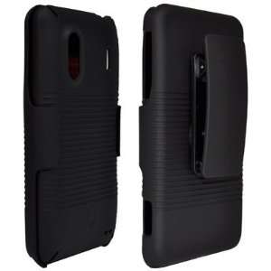   Stand Horizontal Ribbed Design Shellster Cell Phones & Accessories
