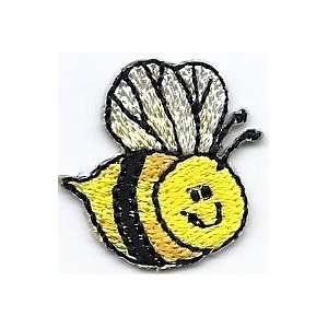 BUY 1 GET 1 OF SAME ITEM FREE/Bee w/ Sparkly Wings Iron On Embroidered 