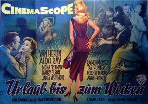 Urlaub bis zum Wecken (1955) / orig. Filmplakat  