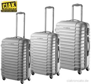 abs trolley suitcase size s very light ciakroncato design in