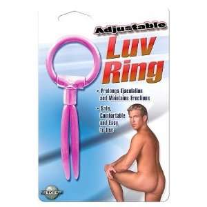  Adjustable Luv Ring Pink(d) 