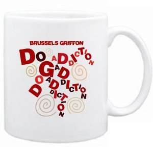    New  Brussels Griffon Dog Addiction  Mug Dog