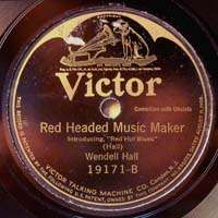 WENDELL HALL Victor 19171 Comedian w/ Ukulele 78 RPM  