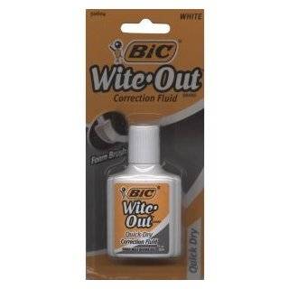 Wite Out Shake n Squeeze Correction Pen, 8 ml, White, 4 