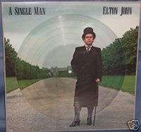 Elton John A Single Man USA Picture Disc Album PROMO Still Sealed 