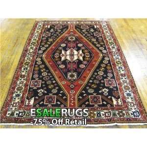  5 3 x 7 11 Hamedan Hand Knotted Persian rug