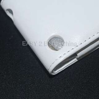 White Wallet Leather Cover Case 4 Apple iPhone 3G 3GS  