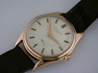 EXTREMELY RARE PATEK PHILIPPE ROSE GOLD AUTO REF#2526  