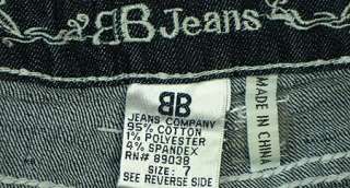 Capri pants wash jeans embroidery stones denim jeans  