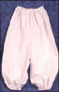 Costumes! Old Fashioned White Costume Bloomers  