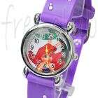 LITTLE MERMAID Sweet ARIEL 3D Purple Strap Wrist Watch