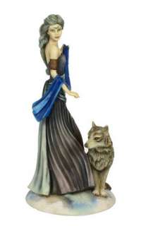 Wolf Maiden Goddess Figurine Jessica Galbreth EA38914  