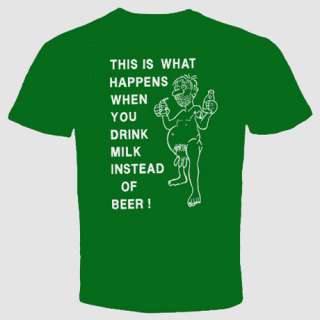 crazy funny beer cool T shirt This Is What Happens Tee  