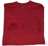 Nike Air Force 1 t tee shirt mens Large L red  
