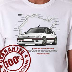 PEUGEOT 205 GTI Rally Racing T shirt XS 3XL #480  
