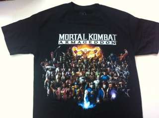 Mortal Combat Kombat Armageddon Black Hot Topic Tee Shirt NEW  