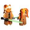 Manur Ke ta Jedi Padawan Custom Twilek Lego Star Wars Figur:  