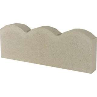 Oldcastle 1 1/3 ft. Scallop Concrete Edging 14200710 at The Home Depot