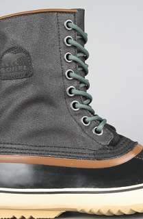 Sorel The 1964 Premium T CVS Boots in Black Dark Green : Karmaloop 