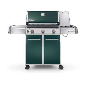 Weber Genesis E 320 3 Burner Propane Gas Grill in Green 6527001 at The 