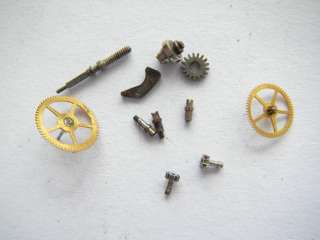 MST caliber 422 lot of watch movement parts see pics  
