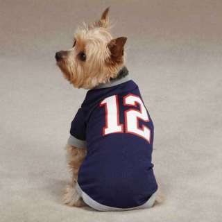 Casual K9 Tom Brady Dog Jersey Leader of the Pack Patriots Pet Shirt 