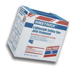 Joint Compound (4.3 lbs) from SHEETROCK Brand     Model 