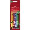 Faber Castell Colour Grip Buntstifte mit Soft Grip Zone radierbar 10 