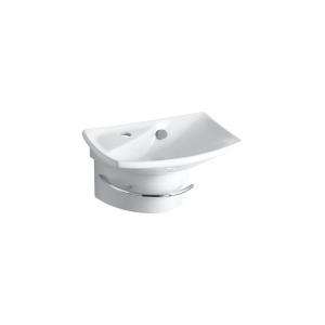 KOHLER Escale Wall Mount Lavatory in White K 19033 1 0 at The Home 