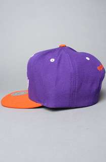 Mitchell & Ness The Phoenix Suns Script 2Tone Snapback Cap in Purple 