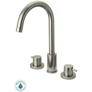  Elba 8 in. 2 Handle High Arc Bathroom Faucet in Brushed Nickel 