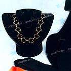 Black Jewelry Necklace Choker Display Bust Neck 16x15cm FASHION