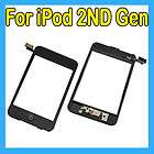 US TOP For iPod Touch 2nd Gen 8GB 16GB Screen Digitizer + Frame Bezel 