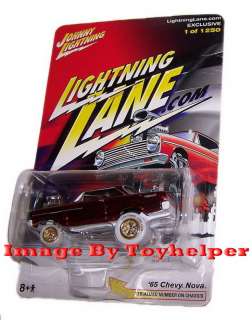 Johnny White Lightning ZINGER 65 Nova SAMPLE Car Rare  